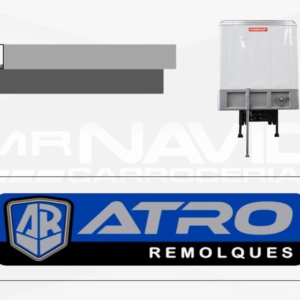 Borda Frontal Tipo Atro Acero Inoxidable